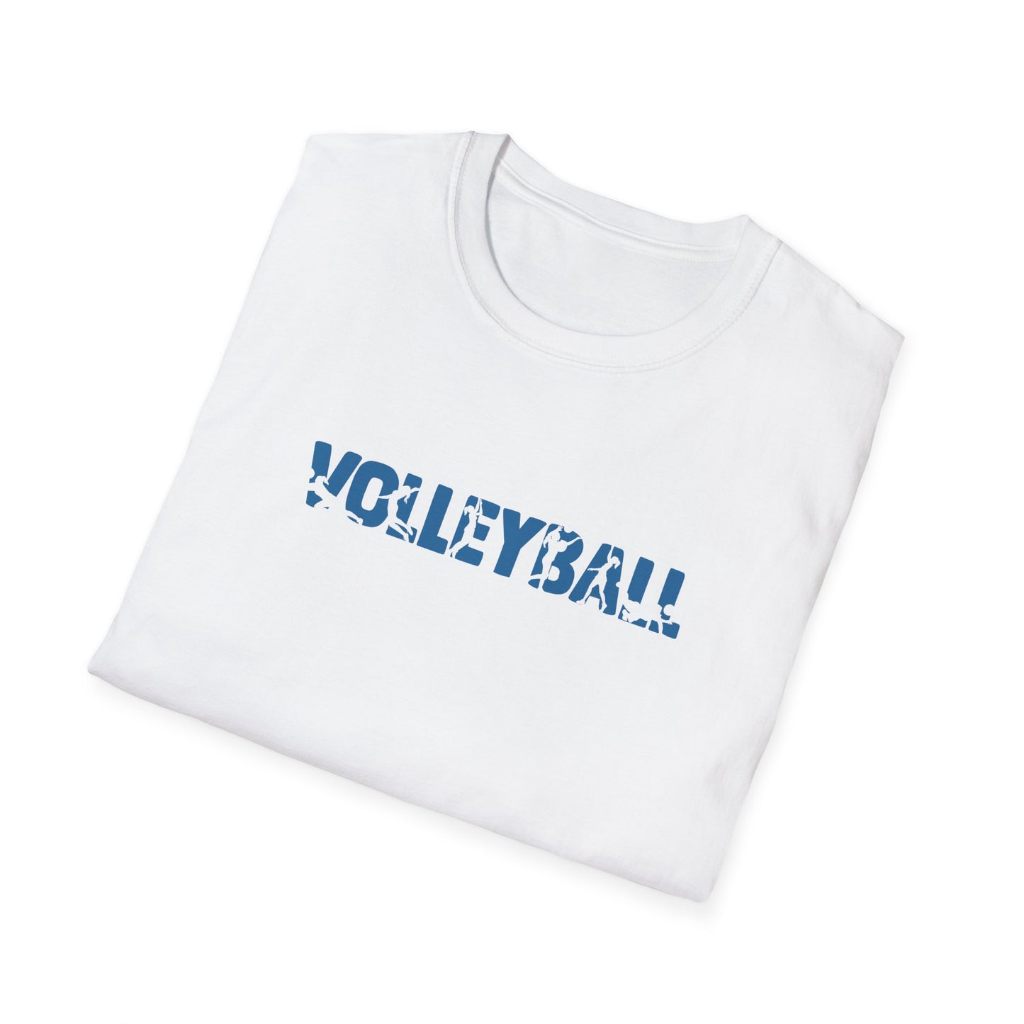 Unisex Softstyle Volleyball T-Shirt - Casual Sportswear for Athletes & Fans