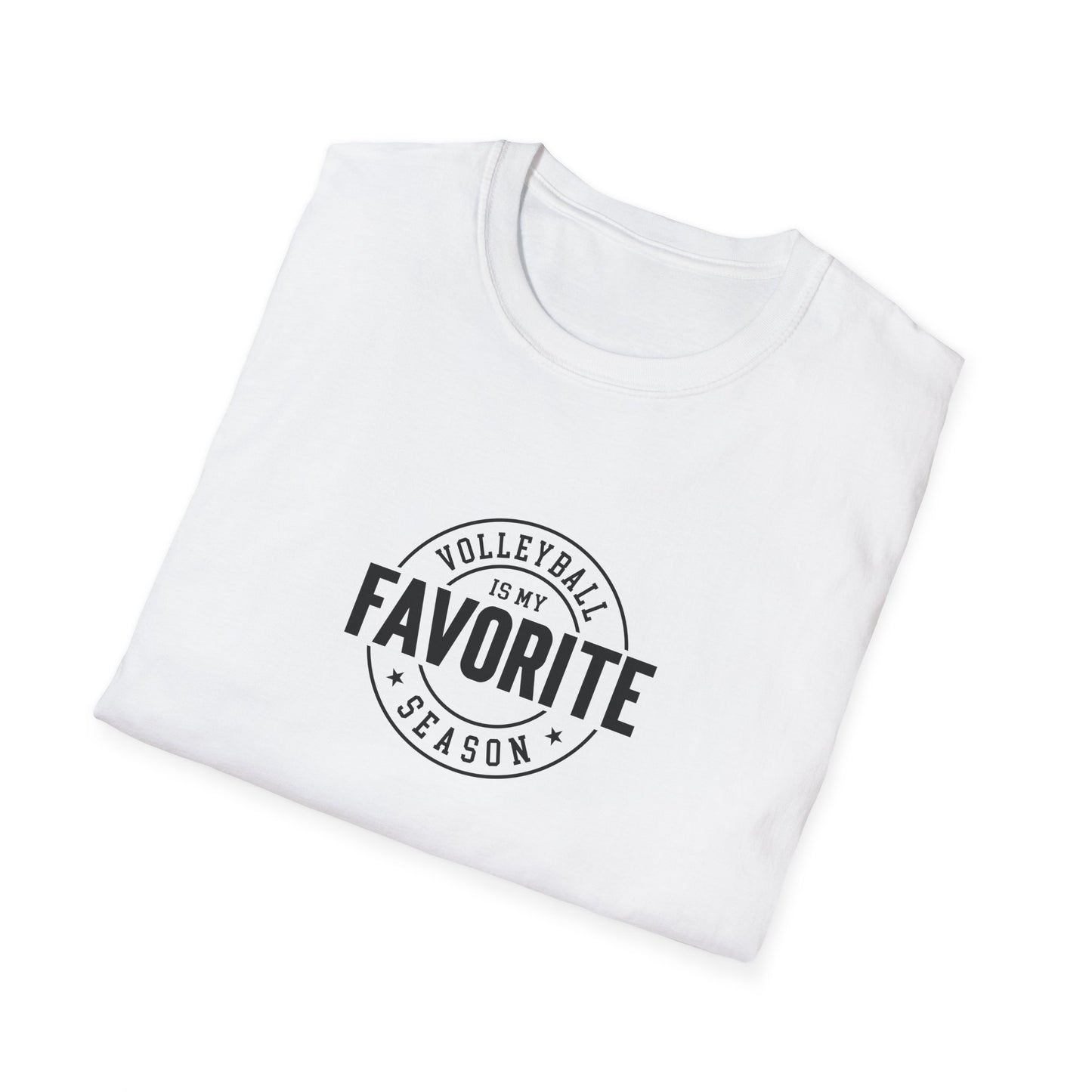 Volleyball is My Favorite Season - Unisex Softstyle T-Shirt