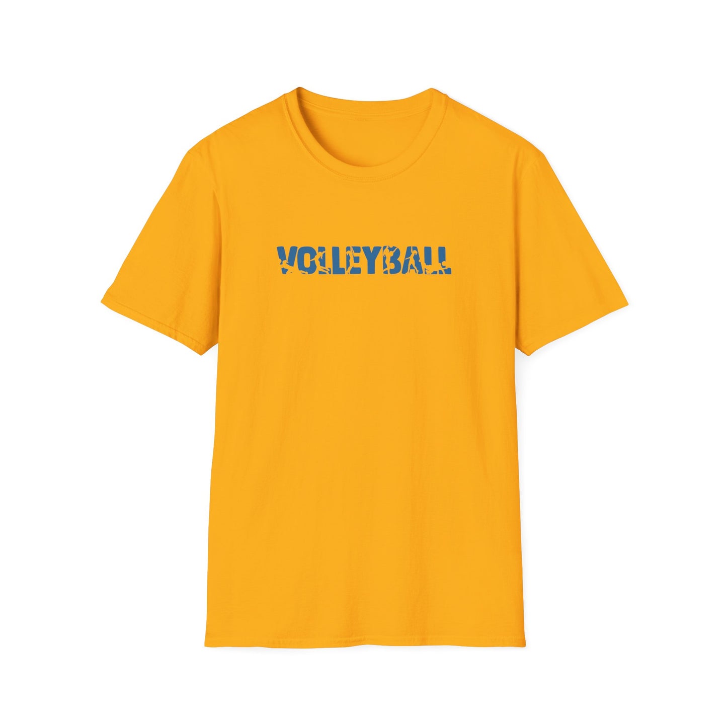 Unisex Softstyle Volleyball T-Shirt - Casual Sportswear for Athletes & Fans