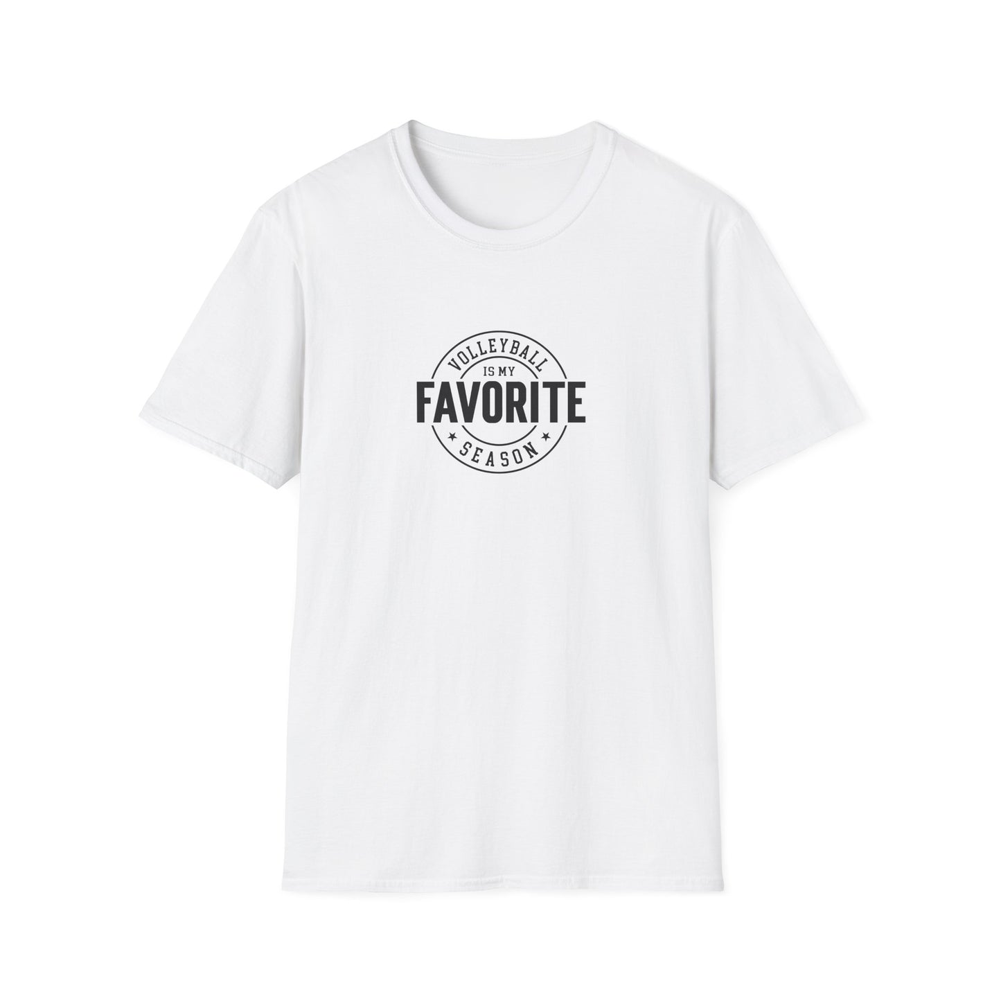 Volleyball is My Favorite Season - Unisex Softstyle T-Shirt