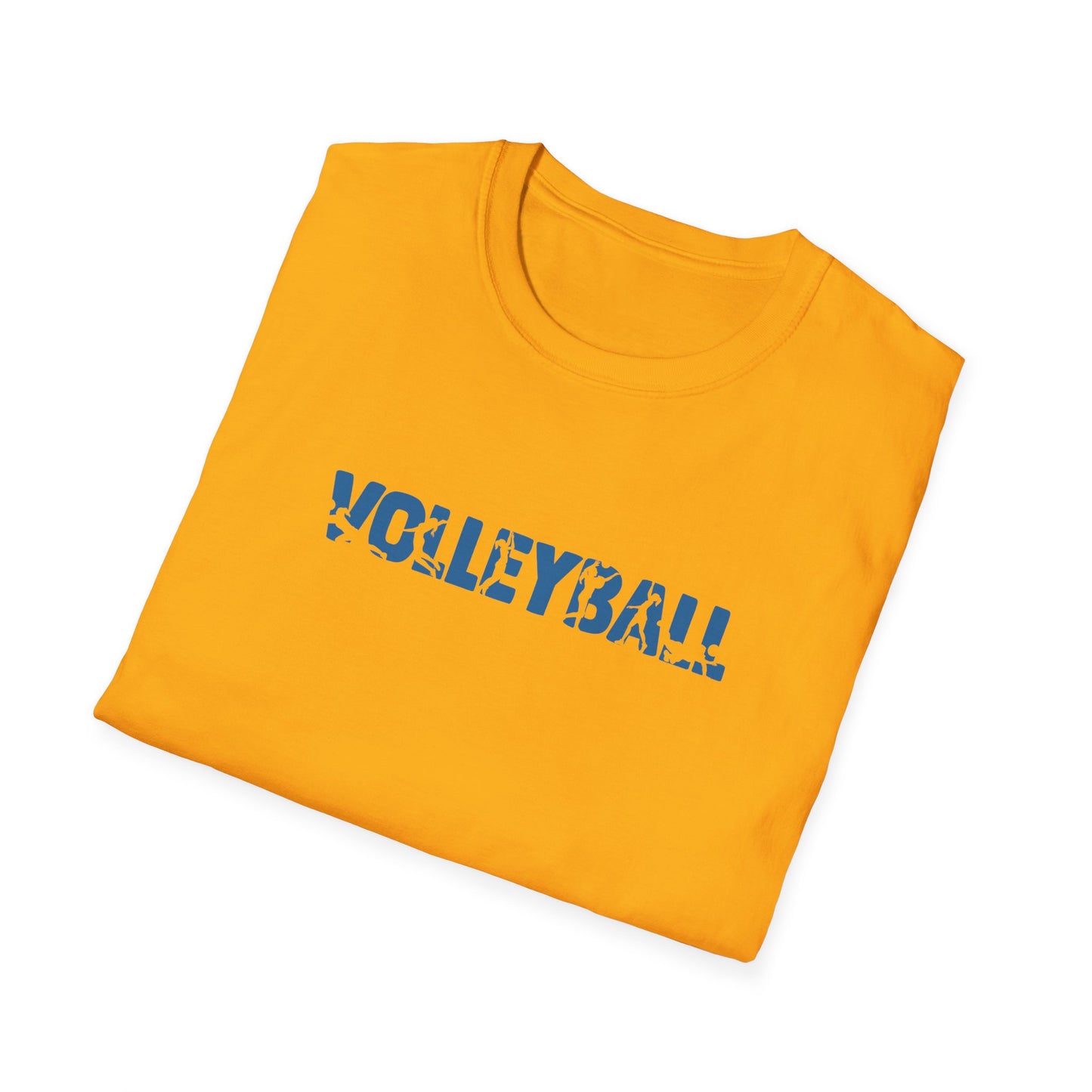 Unisex Softstyle Volleyball T-Shirt - Casual Sportswear for Athletes & Fans