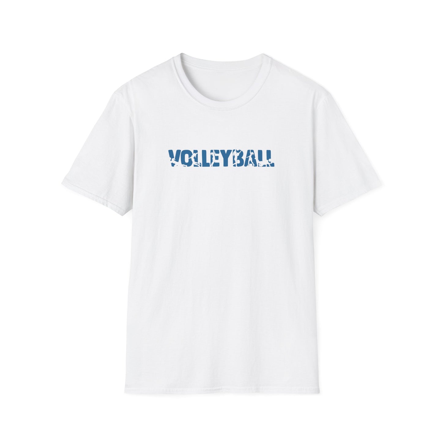 Unisex Softstyle Volleyball T-Shirt - Casual Sportswear for Athletes & Fans