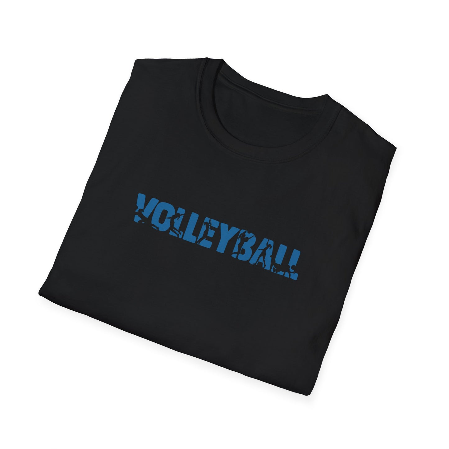 Unisex Softstyle Volleyball T-Shirt - Casual Sportswear for Athletes & Fans